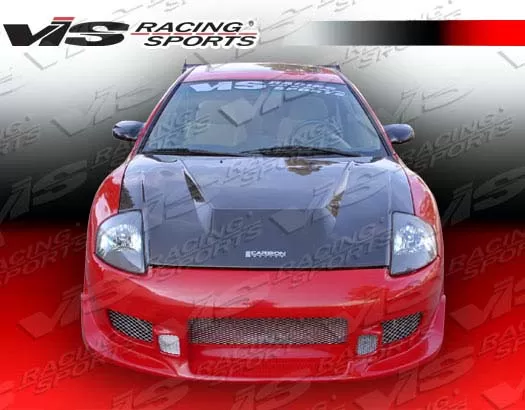 VIS Racing Carbon Fiber Invader Hood Mitsubishi Eclipse 3G 00-05 - 00MTECL2DVS-010C