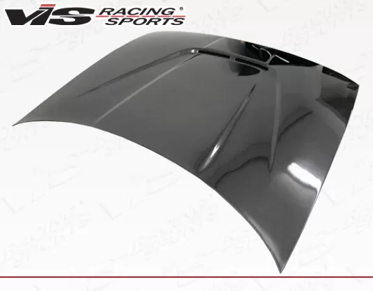 VIS Racing JS Style Black Carbon Fiber Hood Acura Integra 90-93 - 90ACINT2DJS-010C
