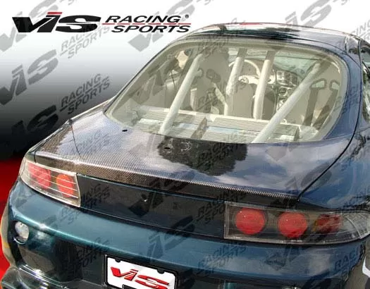 VIS Racing Carbon Fiber OEM Hatch Trunk Lid Mitsubishi Eclipse 95-99 - 95MTECL2DOE-020C