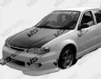VIS Racing Carbon Fiber OEM Hood Toyota Corolla 98-02 - 98TYCOR4DOE-010C