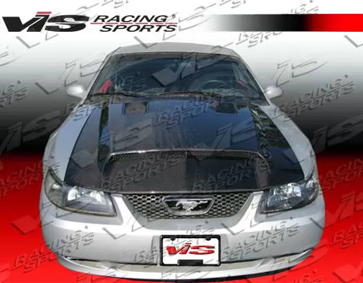 VIS Racing Carbon Fiber GT 500 Hood Ford Mustang 99-04 - 99FDMUS2DGT5-010C