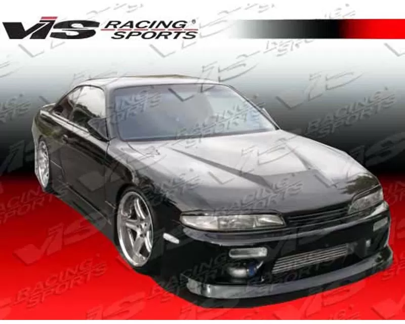 VIS Racing Carbon Fiber Invader Hood Nissan Silva S15 99-02 - 99NSS152DVS-010C