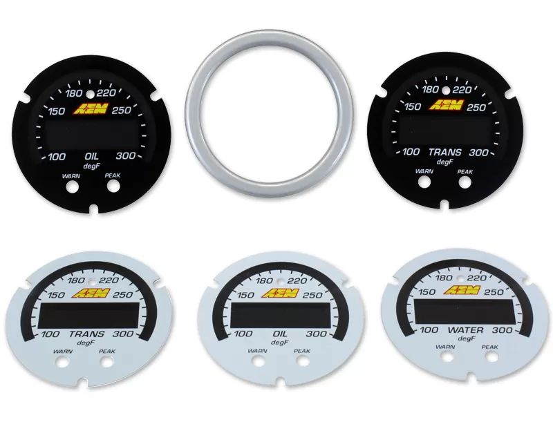 AEM Electronics X-Series Temperature Gauge 100~300F | 40~150C Accesory Kit - 30-0302-ACC