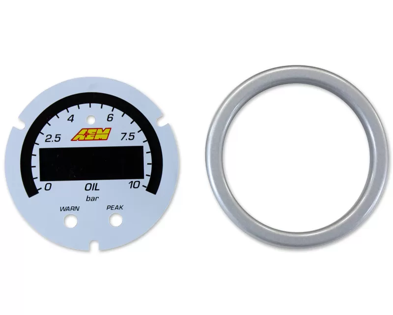 AEM Electronics X-Series Oil Pressure Gauge 0~150psi | 0~10bar Accessory Kit - 30-0307-ACC