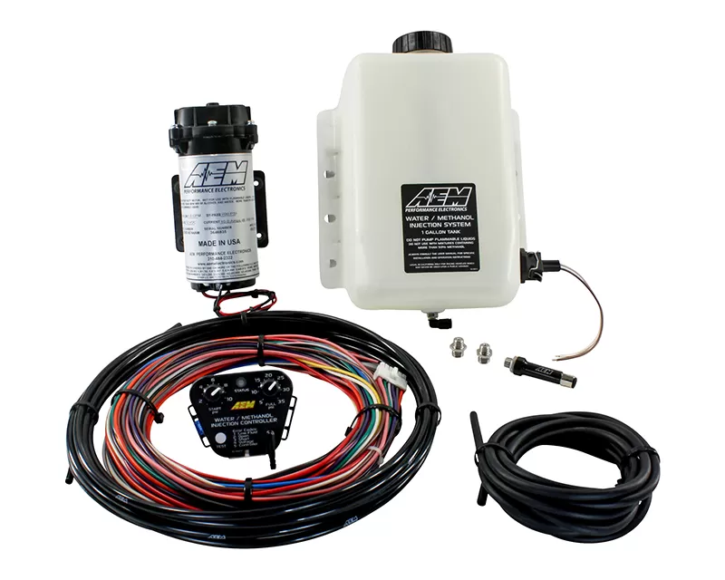 AEM Electronics V2 Water Methanol Injection Kit 1 Gallon Tank - 30-3300