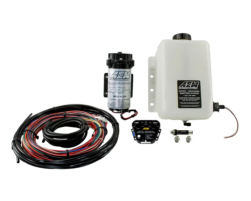 AEM Electronics V2 Water Methanol Injection Kit  Multi Input Controller with 1 Gallon Tank - 30-3350