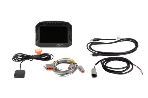 AEM CD-5G Carbon Non-Logging Display with Internal GPS - 30-5602