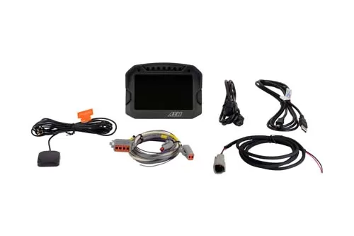 AEM CD-5LG Carbon Logging Display with Internal GPS - 30-5603