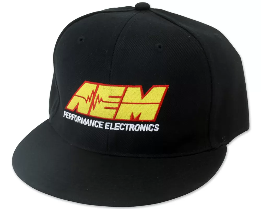 AEM Electronics Snap-Back Flat Bill Cap - 01-1402