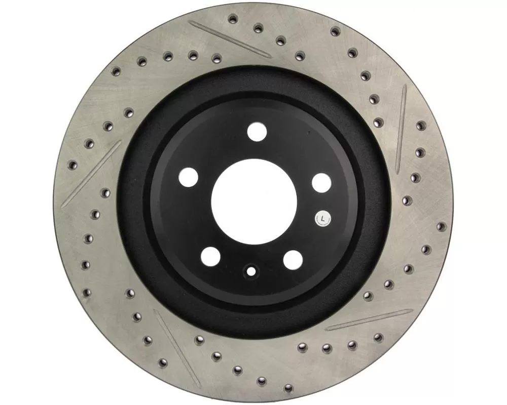 StopTech Sport Drilled/Slotted Brake Rotor Rear Left Audi Rear Left - 127.33125L
