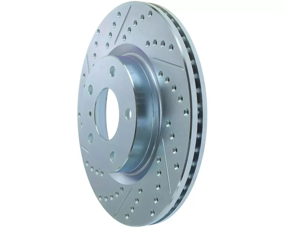 StopTech Select Sport Drilled and Slotted Brake Rotor Front Right - 227.42074R