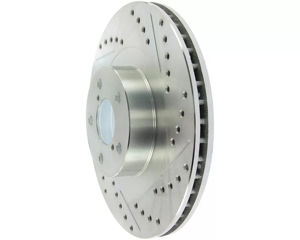 StopTech Select Sport Drilled and Slotted Brake Rotor Front Right - 227.47018R