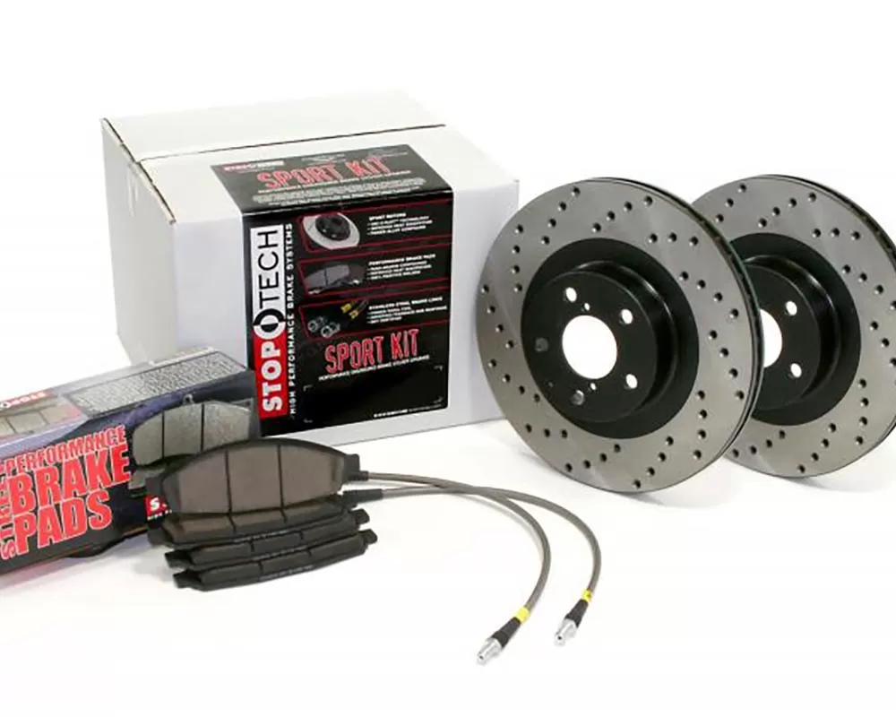 StopTech Sport Big Brake Kit Drilled Rotor Front Front - 979.40000F