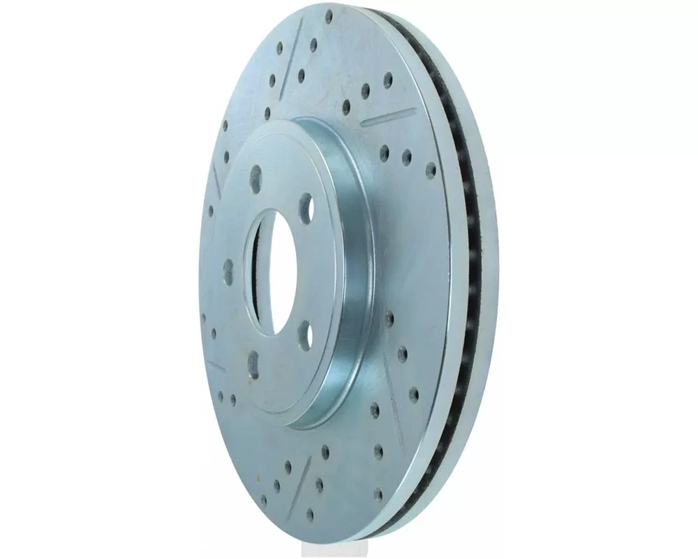 StopTech Select Sport Drilled and Slotted Brake Rotor Front Right - 227.61072R