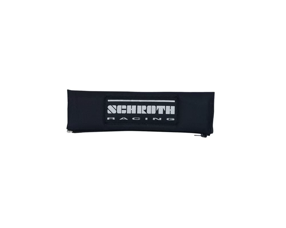 Schroth Competition 3" Harness Pads - Black w/ Silver Patch - SR 00229