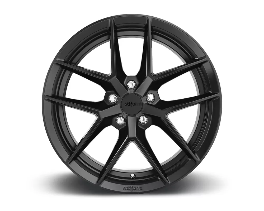 Rotiform FLG Matte Black Cast Monoblock Wheel 18x8.5 5x114.3 45mm - R134188565+45