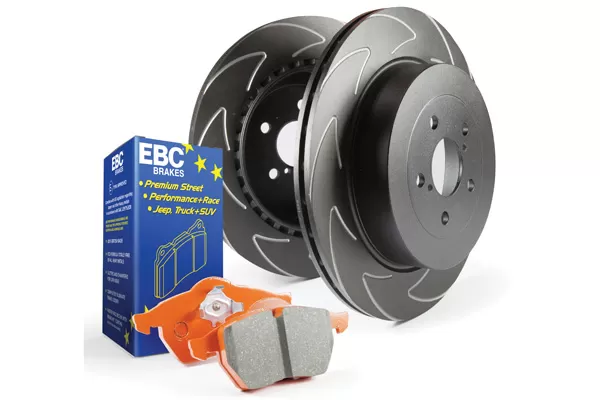 EBC Brakes S7KF Kit Number Front Disc Brake Pad and Rotor Kit ED91657+BSD7578 Front - S7KF1050