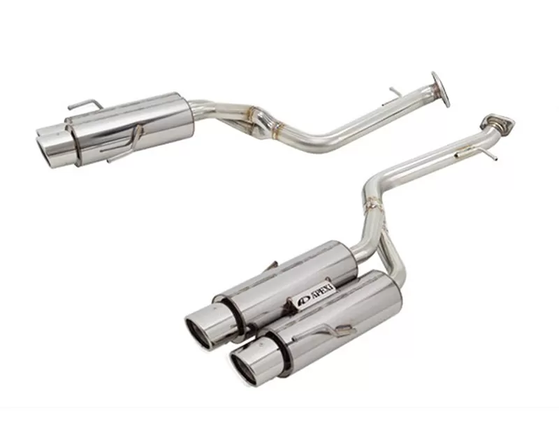 APEXi N1 Evolution-X Muffler Rear Section Only with Stainless Tip Lexus RC-F 5.0L V8 15-16 - 164AKT01
