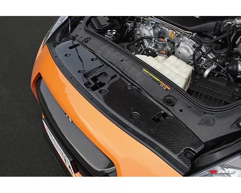 Zele Performance Carbon Fiber Radiator Shroud Nissan GT-R R35 2009-2021 - Z-CRB-RAIDSHR-GTR