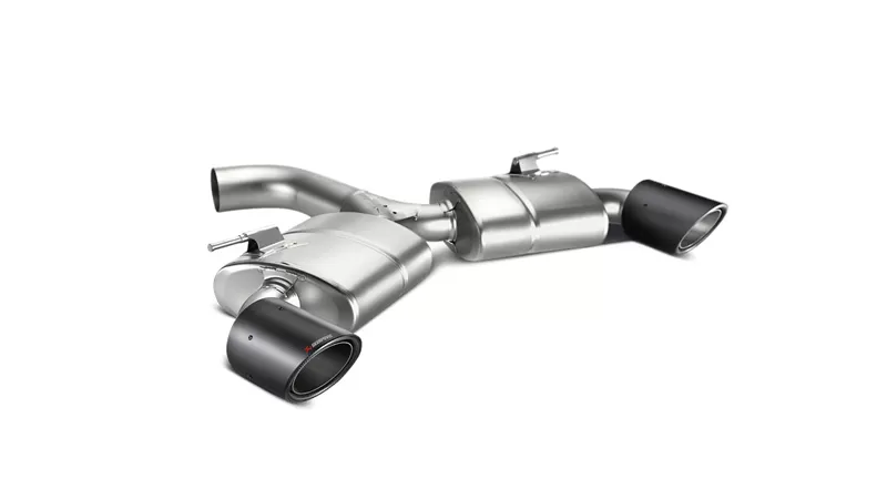 Akrapovic GTI FL Performance Slip-On Line Titanium w/Carbon Tips Volkswagen Golf VII 17-18 - MTP-VW/T/4H