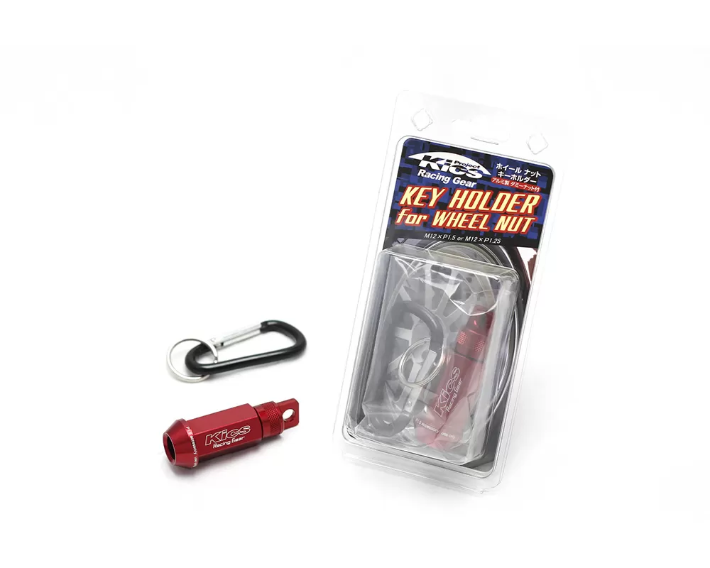 Project Kics Red M12x1.50 Key Holder for Wheel Nut - NKB11R