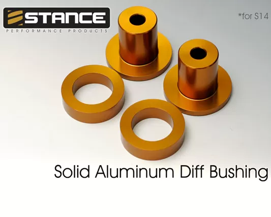 Stance Solid Aluminum Differential Bushings Nissan 240SX 95-98 - ST-20