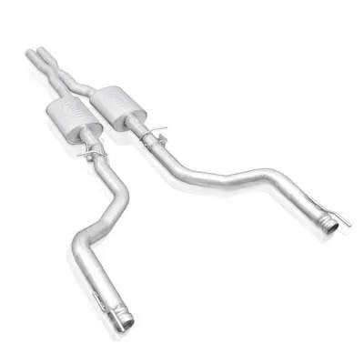 Stainless Works Legend Catback Exhaust Factory Cut Tips Dodge Challenger 6.2L|6.4L 2015-2021 - CHAL16CBL