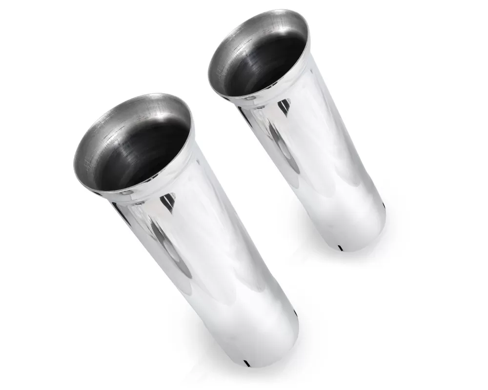 Stainless Works Bell Exhaust Tips- 2in ID Inlet 2in Body - 7060200
