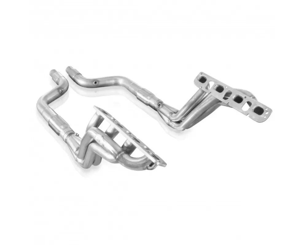 Stainless Power 2005-2021 Hemi Headers 1-7/8in Primaries 3in High-Flow Cats - SHM64HDRCAT