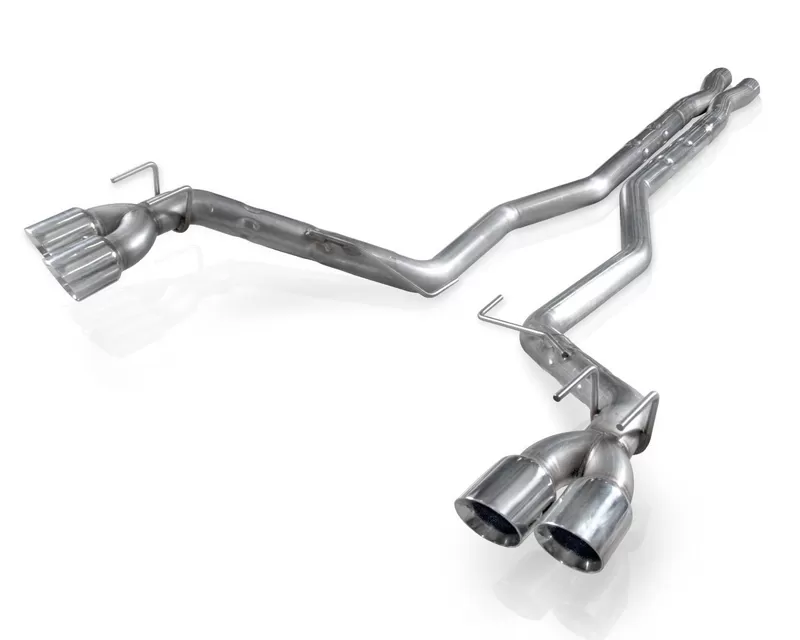 Stainless Works 3in Exhaust with X-Pipe for SW Headers Chevrolet Camaro 2012-2015 - CA12CBL