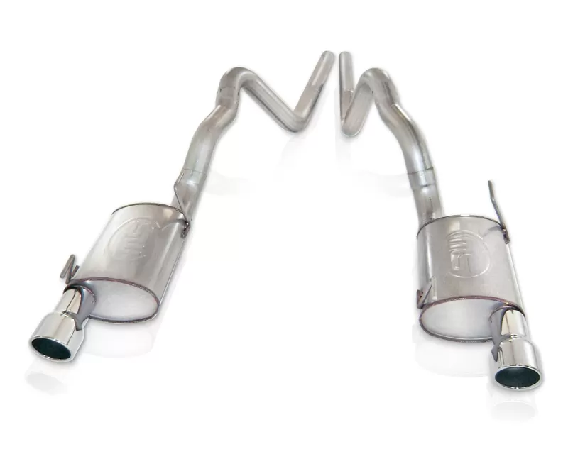 Stainless Works 3in Catback S-Tube Exhaust for OEM Headers Ford Mustang Shelby GT500 5.4L 07-10 - M08GTL