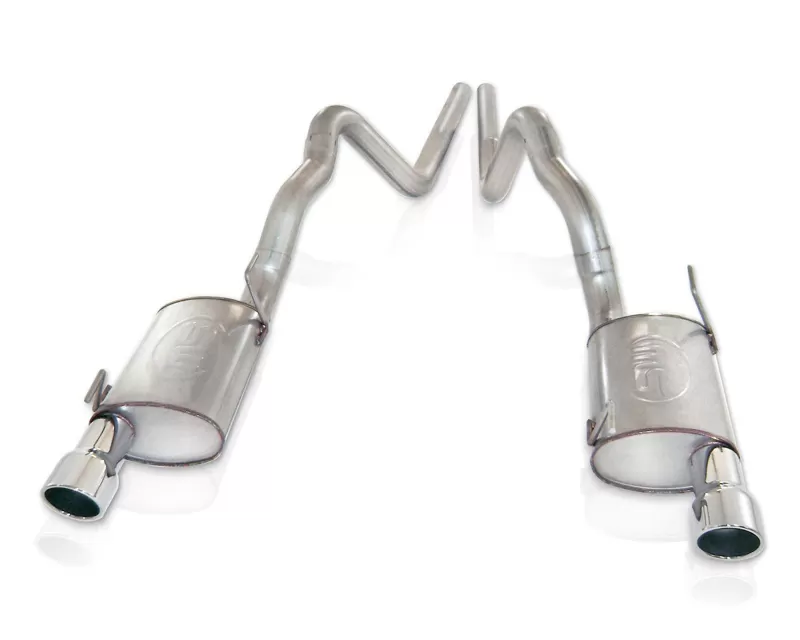 Stainless Works 3in Catback Chambered Exhaust for SW Headers Ford Mustang Shelby GT500 5.4L 07-10 - M09GT