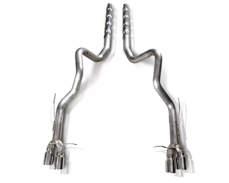 Stainless Works 3in Dual Catback Retro Exhaust without Resonator Ford Mustang Shelby GT500 5.8L 13-14 - M13GTL