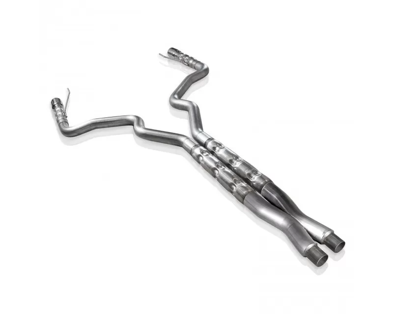 Stainless Works 3" Exhaust w/ Factory Connect X-Pipe - LMF Ford Mustang GT 2015-2022 - M15CBX-LMF