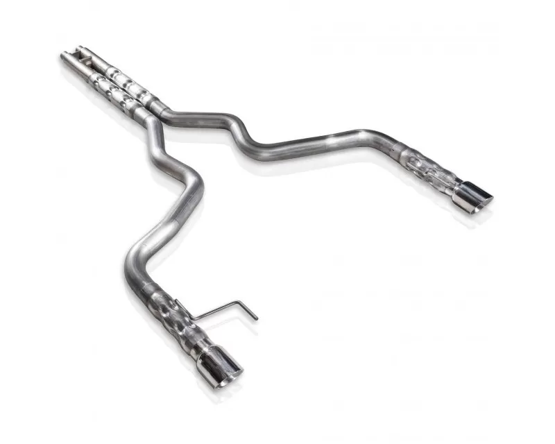 Stainless Works 3" Exhaust w/ Factory Connect H-Pipe Ford Mustang GT 2015-2022 - M15CB