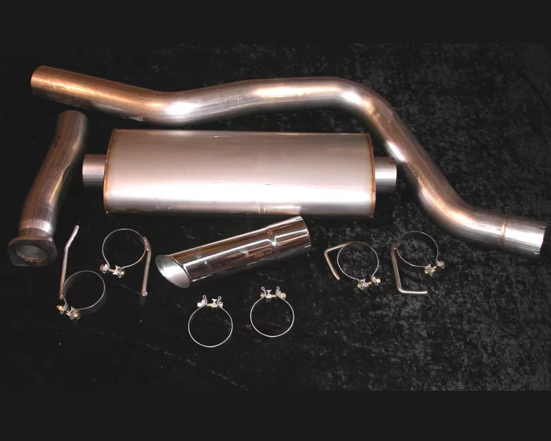 Stainless Works 3.5in Catback Exhaust with Straight Through Muffler Chevrolet Trailblazer SS 6.0L 06-09 - TBCB-LMF