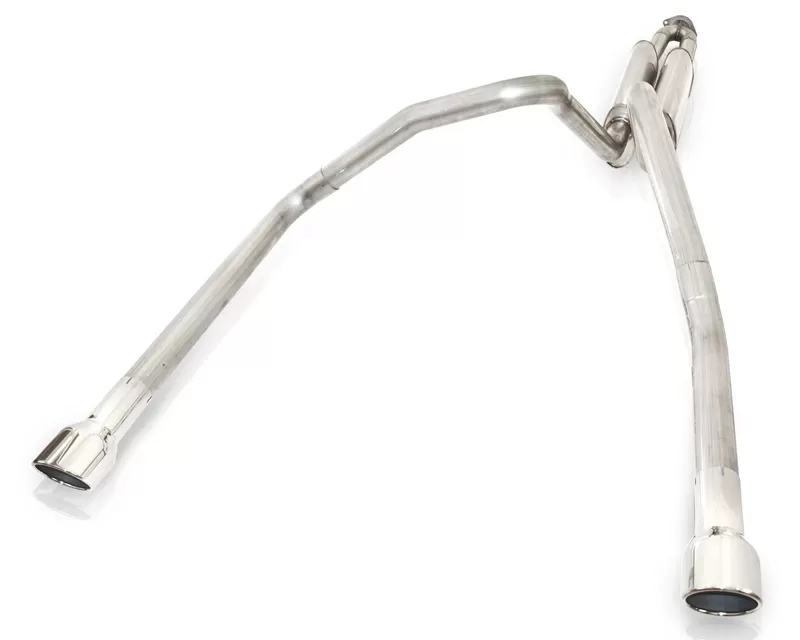 Stainless Works 2.5in True Dual S-Tube Exhaust with Y-Pipe Adapter Chevrolet Trailblazer SS 6.0L 06-09 - TBTDLMFCB