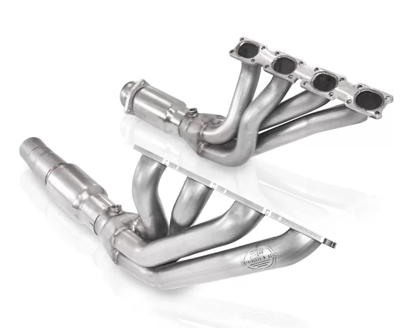 Stainless Works 2in Primary | 3in Collector Headers with High Flow Cats Chevrolet Corvette ZR1 LT5 90-95 - ZR1FACTCAT