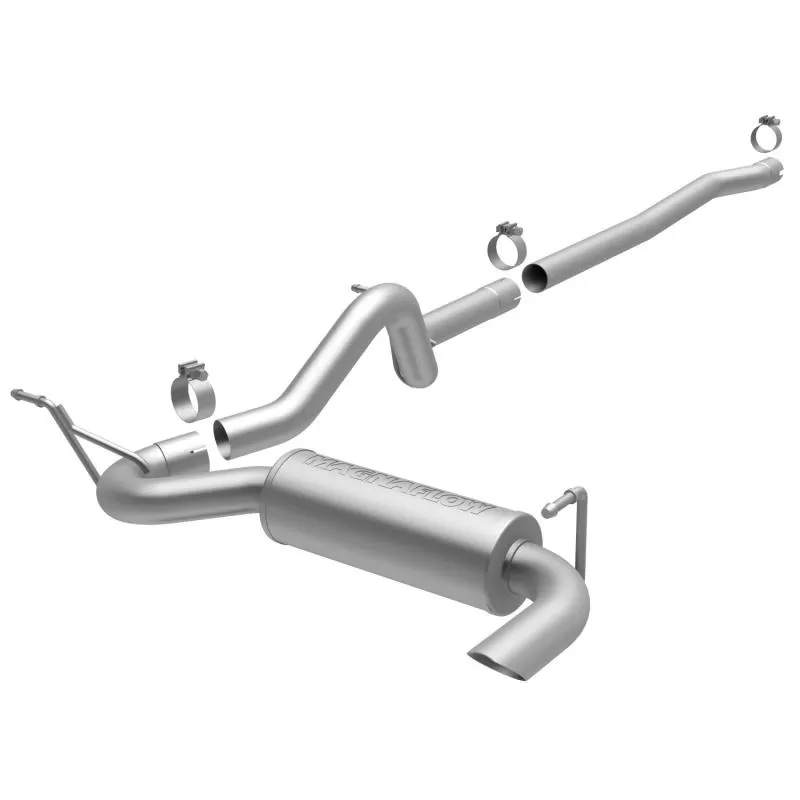 MagnaFlow Exhaust Products Competition Series Stainless Cat-Back System Jeep Wrangler 2012-2017 3.6L V6 - 15117