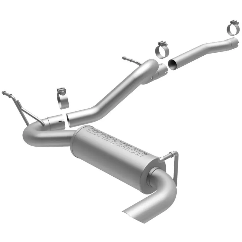 MagnaFlow Exhaust Products Competition Series Stainless Cat-Back System Jeep Wrangler 2012-2017 3.6L V6 - 15118