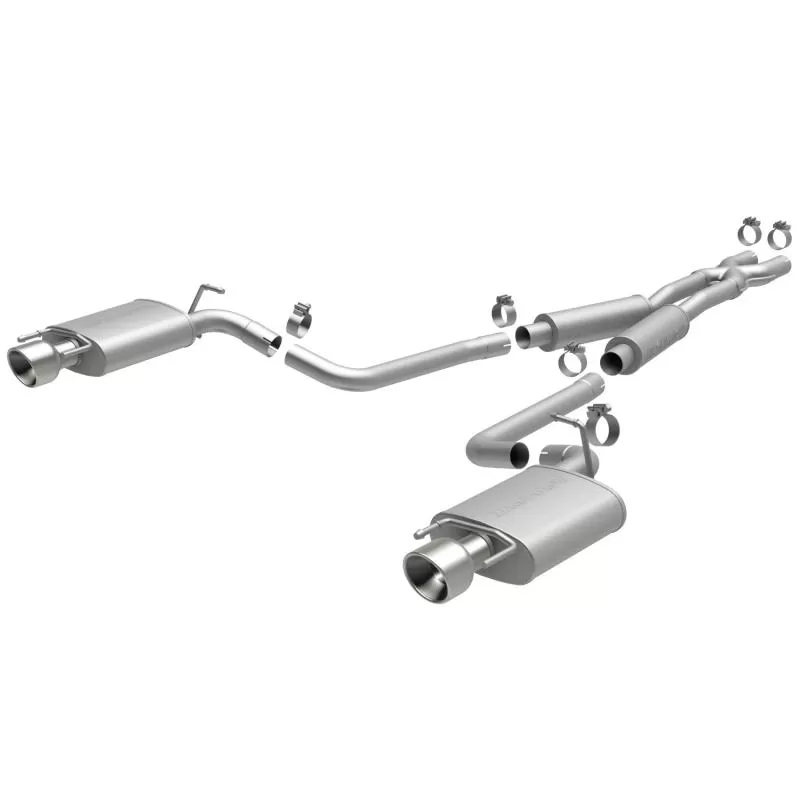 MagnaFlow Exhaust Products Street Series Stainless Cat-Back System Cadillac CTS-V 2010-2014 - 15136