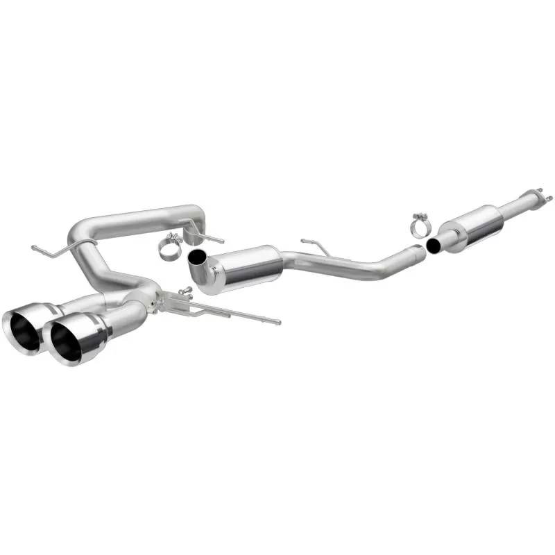 MagnaFlow Exhaust Products Street Series Stainless Cat-Back System Ford 2.0L 4-Cyl - 15155