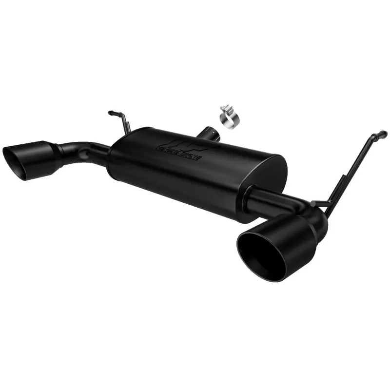 MagnaFlow Exhaust Products MF Series Black Axle-Back System Jeep Wrangler 2007-2017 - 15160
