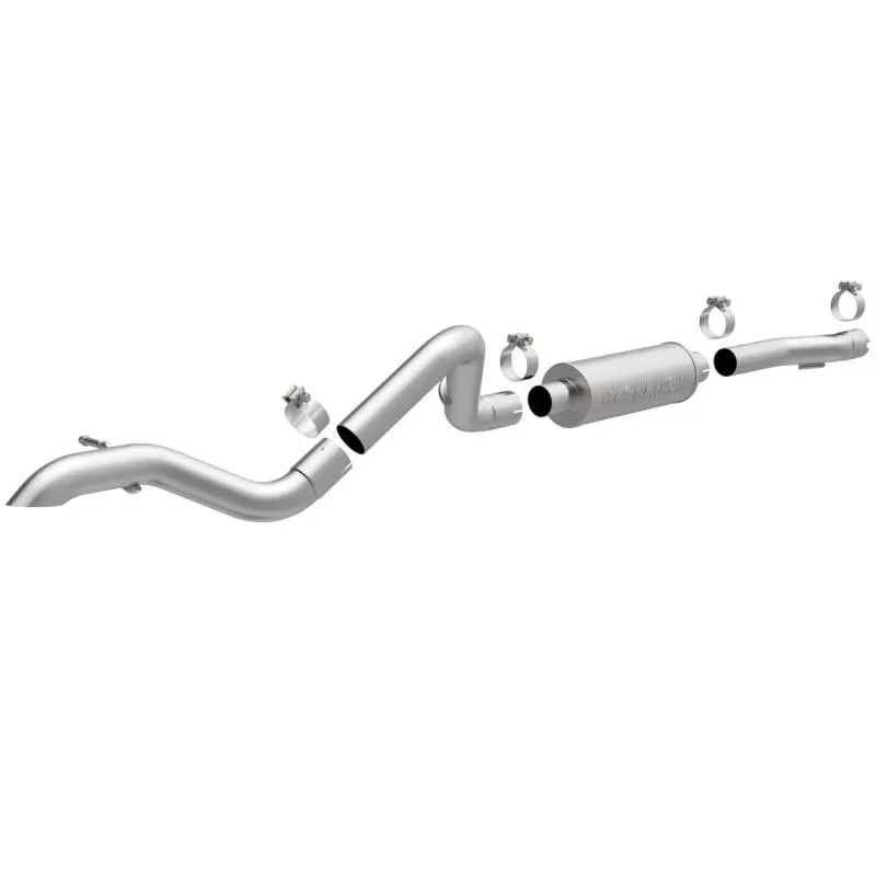 MagnaFlow Exhaust Products Rock Crawler Series Stainless Cat-Back System Jeep Wrangler 2007-2011 3.8L V6 - 15238