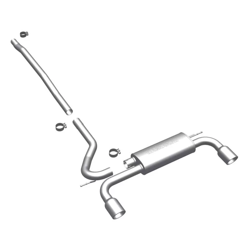 MagnaFlow Exhaust Products Touring Series Stainless Cat-Back System Mini 1.6L 4-Cyl - 15490