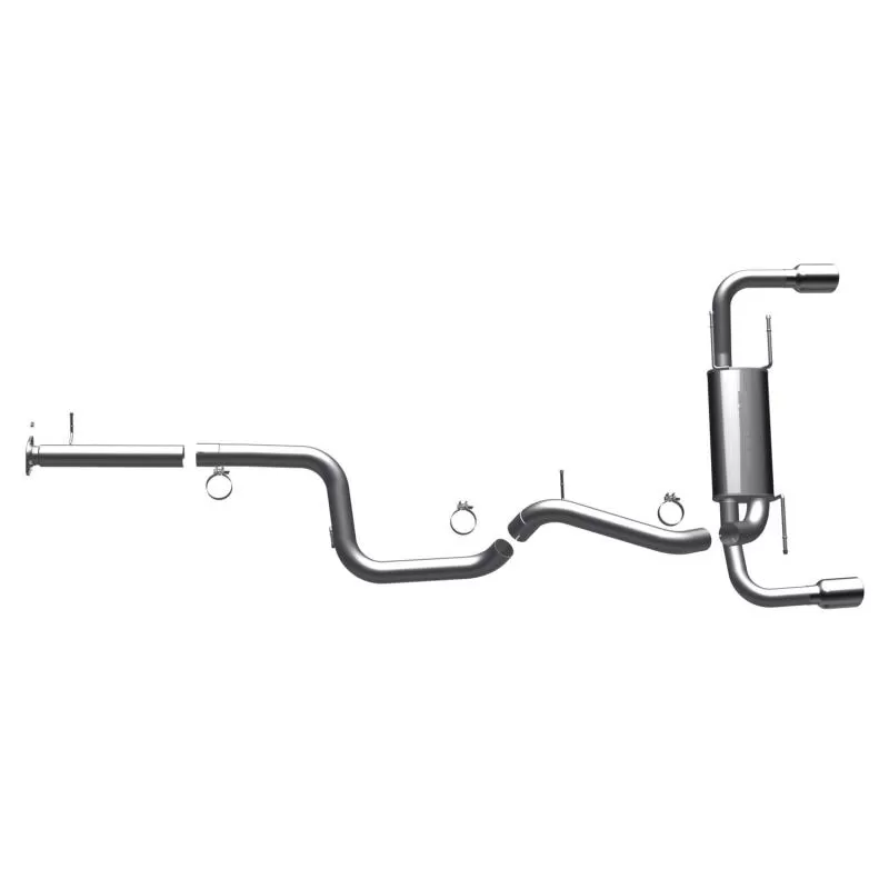 MagnaFlow Exhaust Products Street Series Stainless Cat-Back System Mazda Mazda 3 2010-2013 2.3L 4-Cyl - 15557