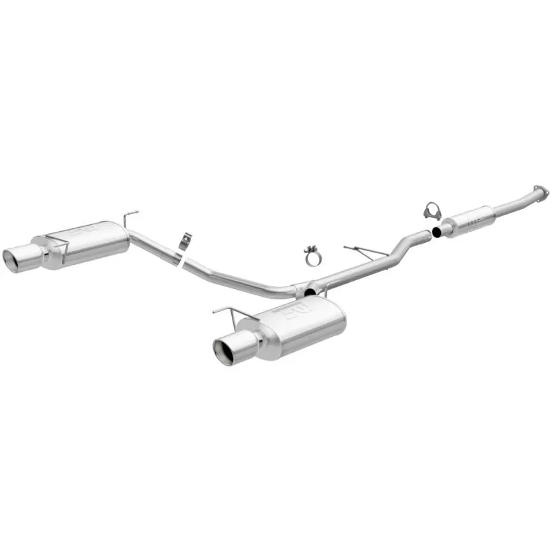 MagnaFlow Exhaust Products Street Series Stainless Cat-Back System Honda Accord 1998-2002 3.0L V6 - 15640