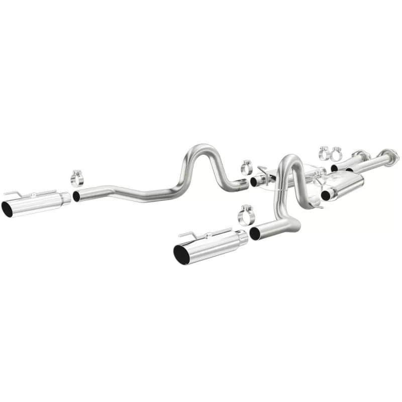 MagnaFlow Exhaust Products Street Series Stainless Cat-Back System Ford Mustang 1999-2004 4.6L V8 - 15671