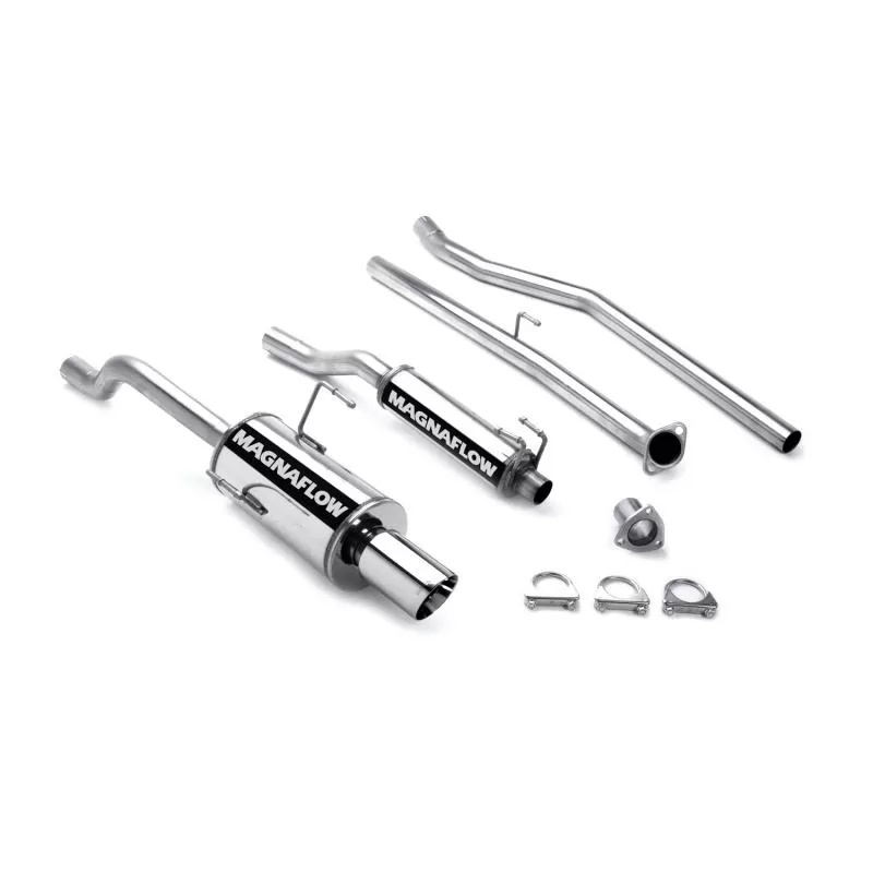 MagnaFlow Exhaust Products Street Series Stainless Cat-Back System Honda Civic 2001-2005 1.7L 4-Cyl - 15712
