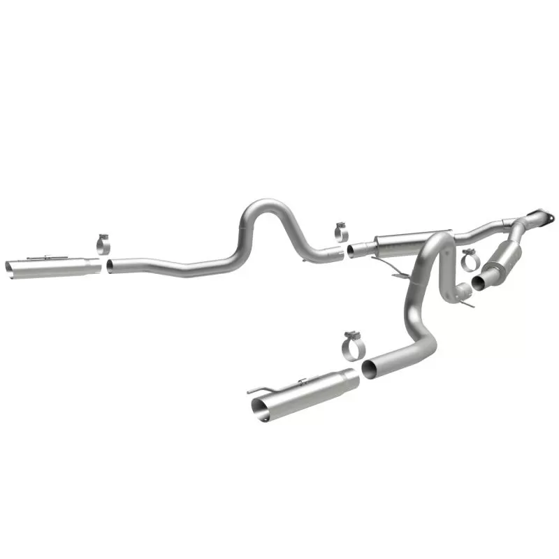 MagnaFlow Exhaust Products Street Series Stainless Cat-Back System Ford Mustang 1999-2004 - 15717